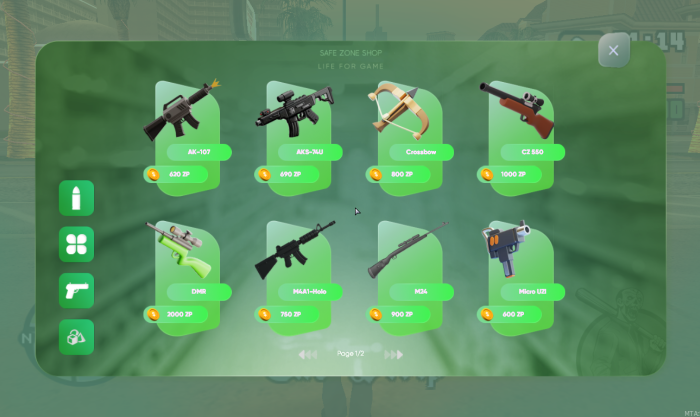 gun shop for mta