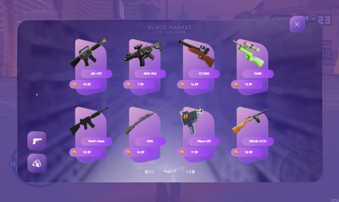 gun shop for mta