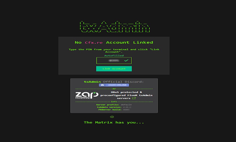 راه‌اندازی TX Admin برای مدیریت سرور FIVEM روی سرور مجازی VPS