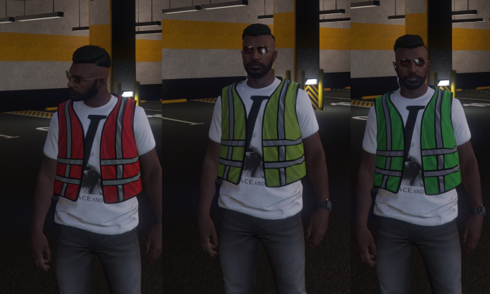 اسکین لباس تیم مدیریت برای FiveM – طراحی حرفه‌ای و یونیک