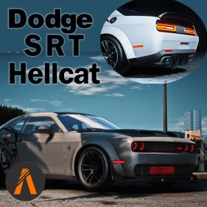 اسکین Dodge SRT Hellcat برای فایوم- Fivem