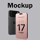 پکيج خفن موکاپ آیفون 17 – بهترین انتخاب برای طراحی‌های حرفه‌ای شما