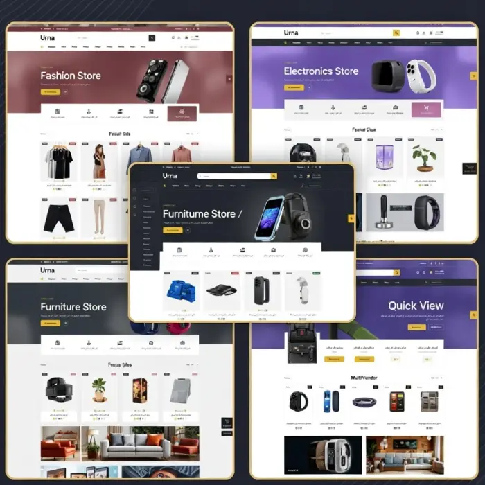 قالب Urna: راه‌ حل کامل سایت فروشگاهی وردپرس