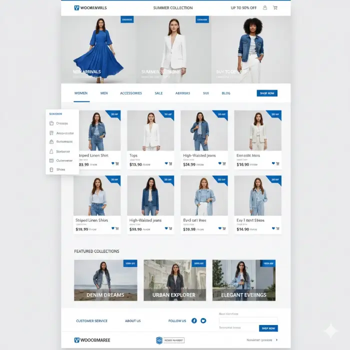 قالب فروشگاهی وردپرس NOOR چندمنظوره با طراحی خلاق و عملکرد بی‌ نظیر